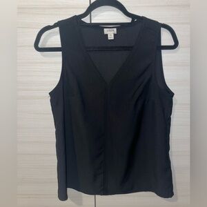 J. Crew Women's Classic Black Tank Top blouse